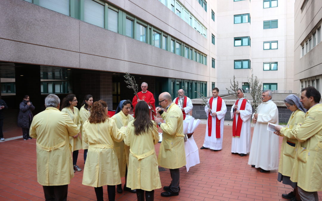 Fotogallery: Domenica delle Palme 2018 al Policlinico Tor Vergata